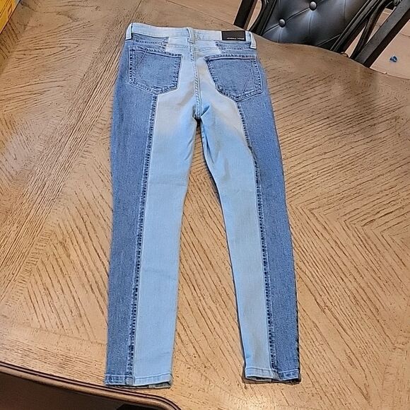 Kendall + Kylie size 26 two toned babe skinny jeans NWOT - Picture 8 of 12